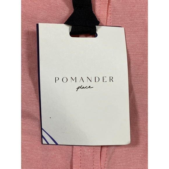 POMANDER place Pink Adair Boyfriend Shirt Long Sleeve Tuckernuck Size M - Picture 7 of 13